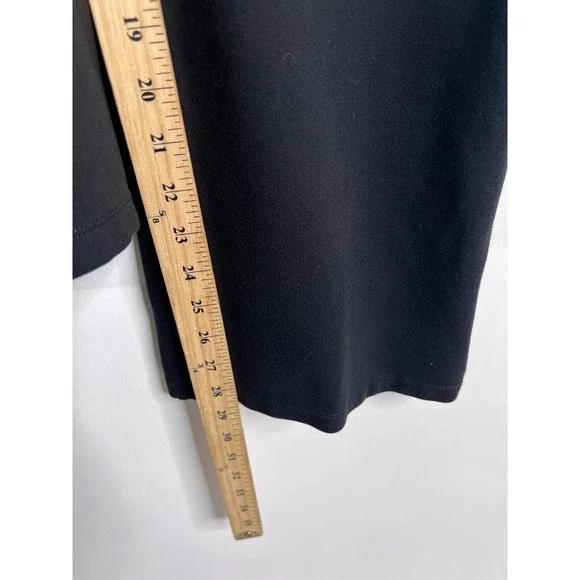 Betabrand Pants Womens Medium Petite Black Classic Bootcut Dress Pant Yoga Pants - Picture 8 of 12